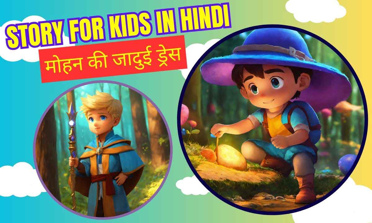 मोहन की जादुई ड्रेस | Story for Kids in Hindi
