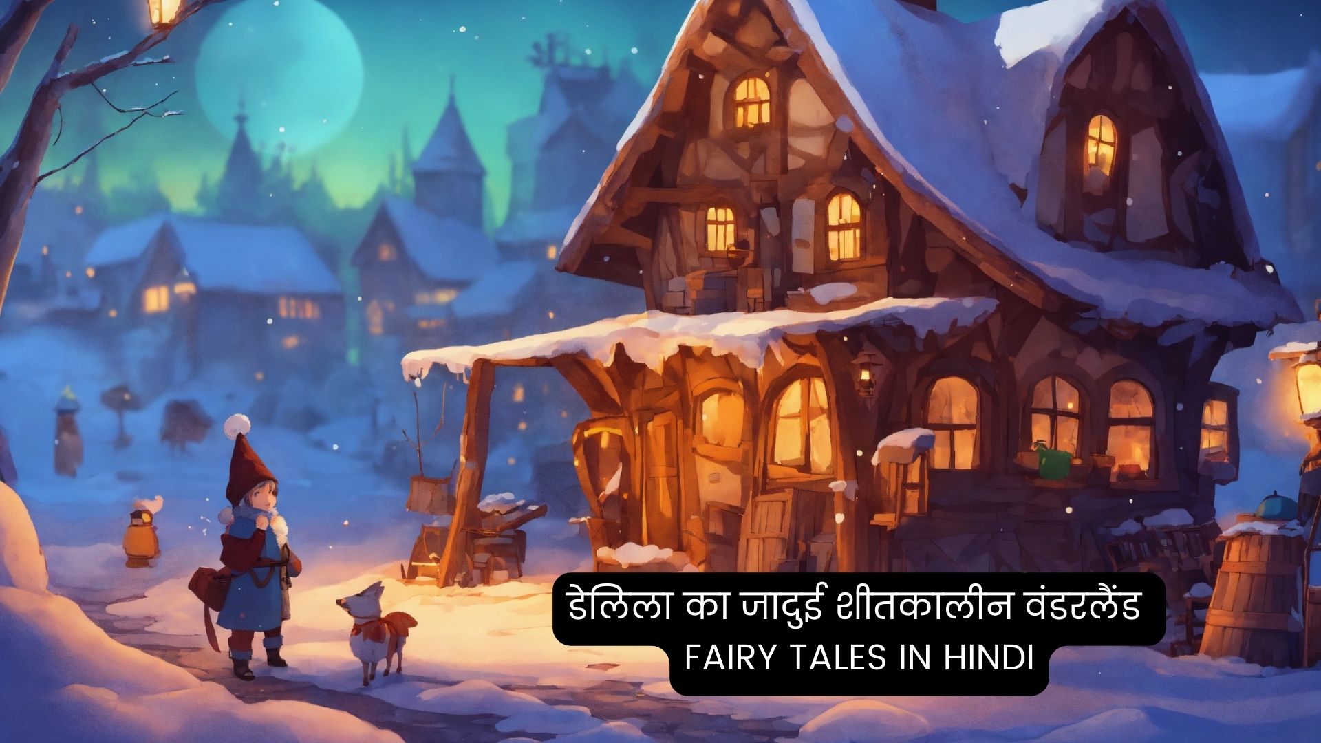 डेलिला का जादुई शीतकालीन वंडरलैंड | Fairy Tales in Hindi