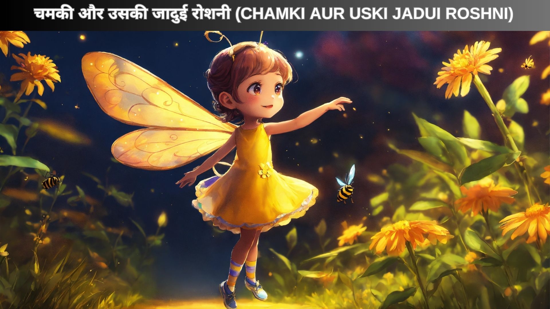 चमकी और उसकी जादुई रोशनी (Chamki aur Uski Jadui Roshni) Bedtime Stories